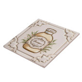 Carreau Shampoing blanc et crème Bouteille Salle de bain a (Côté)