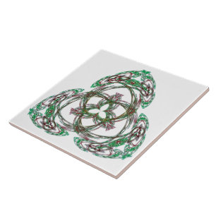 Carreau Shamrock celtique