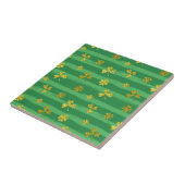 Carreau shamrock d'or st patrick (Côté)