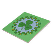 Carreau Shamrock et réseau (Côté)