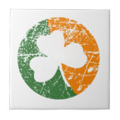 Carreau Shamrock grunge (Devant)