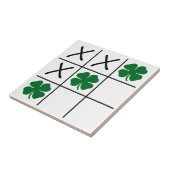 Carreau Shamrock Tic Tac Toe (Côté)