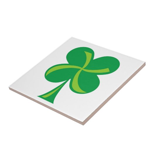 Carreau Shamrock vert (Côté)