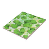 Carreau Shamrock vert St Patrick iPhone 5 Coque-Mate (Côté)