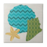 Carreau Shell Motifs II<br><div class="desc">Marine</div>