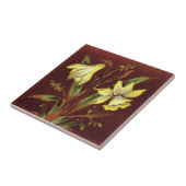 Carreau Sherwin et Cotton Barbotine Narcisse Repro #2 (Côté)