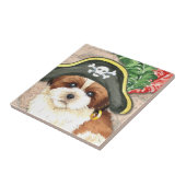 Carreau Shih Tzu Pirate (Côté)