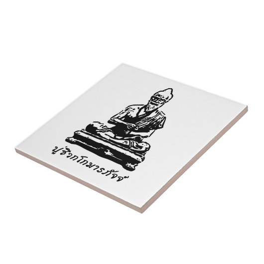 Carreau Shivago Komarpaj Bouddha du massage thaï (Côté)