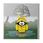 Carreau Shivering Rainy Day Penguin Thunder_Cove (Devant)