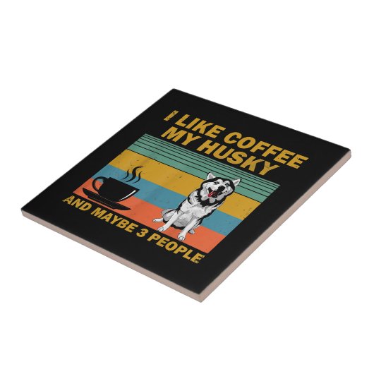 Carreau Siberian Husky Dog | Taux de venin (Côté)