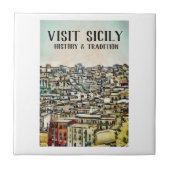 Carreau Sicile - HISTOIRE ET TRADITION (Devant)