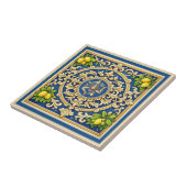 Carreau Sicilia Trinacria Sicilian design (Côté)