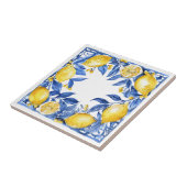 Carreau Sicilian Lemon Tiles Pattern Mediterranean Dolce (Côté)