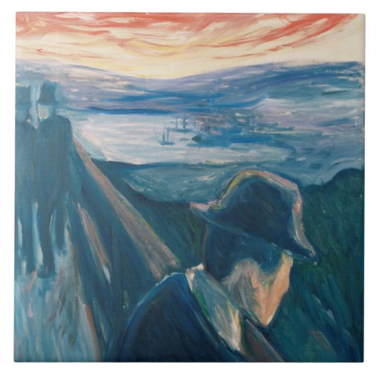 Carreau Sick Mood au coucher du soleil, Despair (par Edvar (Devant)