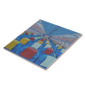 Carreau Siège d'avion (par Gregorio Undurraga) (Côté)