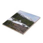 Carreau Sierra Nevada Montagnes et neige à Yosemite (Côté)