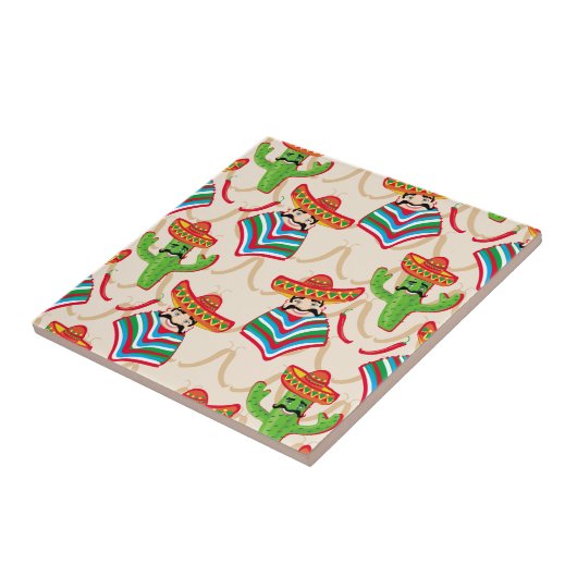 Carreau sieste mexicaine (Côté)