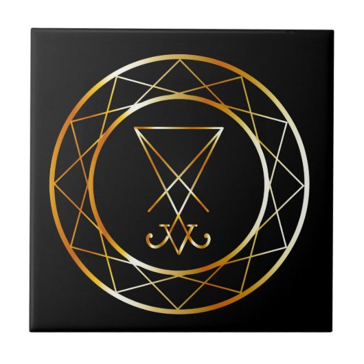 Carreau Sigil de Lucifer (Devant)