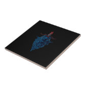 Carreau Sigil Of Baphomet Goat Of Mendes Satan Dark Goth (Côté)
