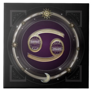 Carreau Signe de zodiaque de Cancer