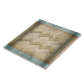 Carreau Signe de zodiaque de Verseau (Côté)