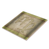 Carreau Signe de zodiaque de Vierge (Côté)