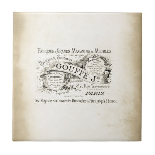 Carreau Signe français de magasin