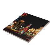 Carreau Signe Las Vegas Night Time Neon Lights Casinos (Côté)