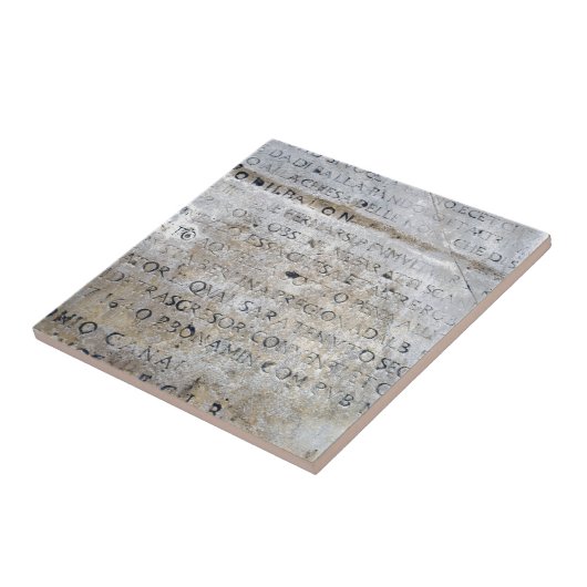 Carreau Signe romain antique (Côté)