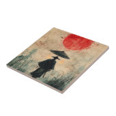 Carreau Silent Samurai Forêt Cramoisie (2) (Côté)