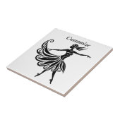 Carreau Silhouette Danseuse Africaine Art Thunder_Thunder_ (Côté)