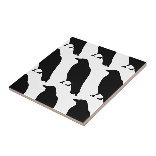 Carreau Silhouette de corneille (Côté)