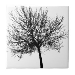 Carreau Silhouette de l'arbre
