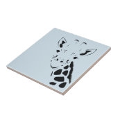 Carreau Silhouette face Giraffe (Côté)