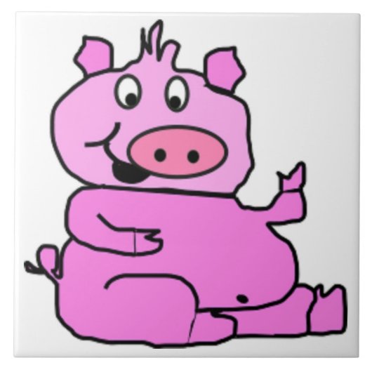 CARREAU SILLY PIGGY (Devant)