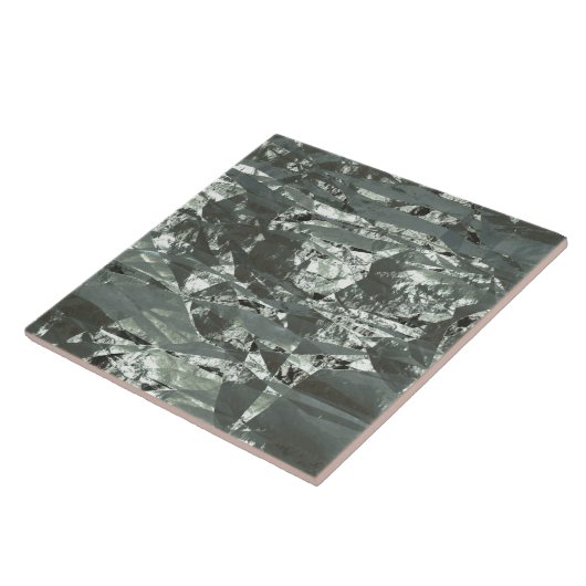Carreau Silver Crumpled Foil (Côté)