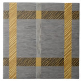 Carreau Silver Gold Luxury Linen Texture Collection tendan (Devant)