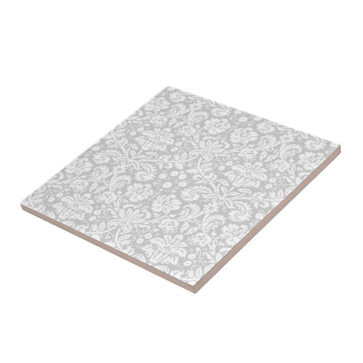 Carreau Silver gray damask (Côté)