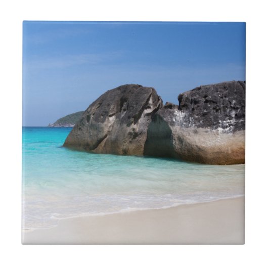 Carreau Similan beach Andaman Sea Thaïlande Poster Poster (Devant)