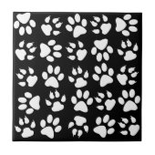 Carreau Simple Black Pet chien de compagnie Motif (Devant)