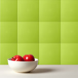 Carreau Simple couleur solide clair acide vert citron<br><div class="desc">Simple couleur solide clair vert clair design de chaux.</div>