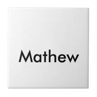 Carreau simple lettre initiale monogramme ajouter votre no