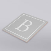 Carreau Simple Light Grey monogram
