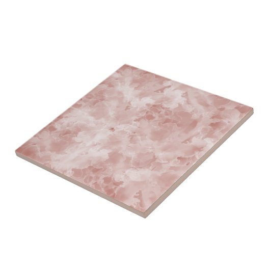 Carreau Simple Marble Terracotta Pink (Côté)