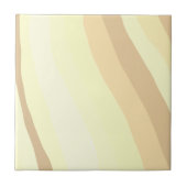 Carreau simple personnalisé jaune bleu aquarelle ajouter l (Devant)