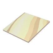 Carreau simple personnalisé jaune bleu aquarelle ajouter l (Côté)