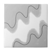 Carreau simple personnalisé jaune bleu aquarelle ajouter l (Devant)