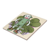 Carreau Singe Chaussette Irlandais (Côté)