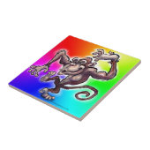 Carreau Singe idiot (Côté)