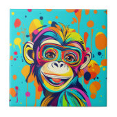 Carreau Singe souriant (Devant)